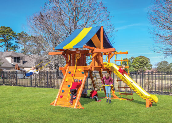 5.8 Jaguar Playcenter Config2 - Small Backyard