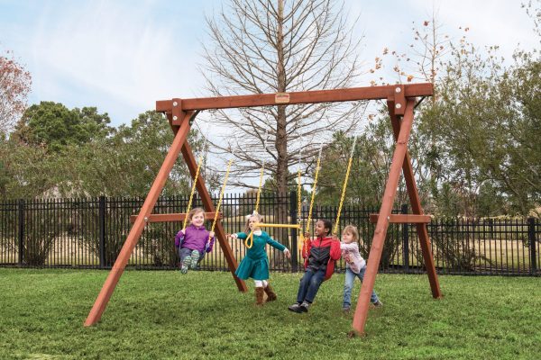 8 piece swing set