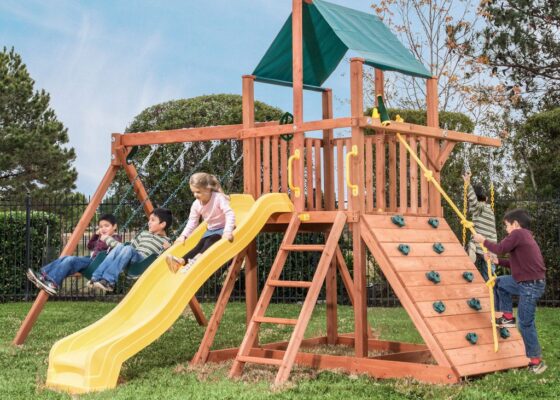 Wooden Swing Sets Playsets Tree Frogs Swingsets
