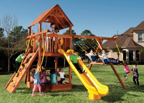 Pg 16 55 Bengal Fort Config 2 Wood Roof Scoop Slide
