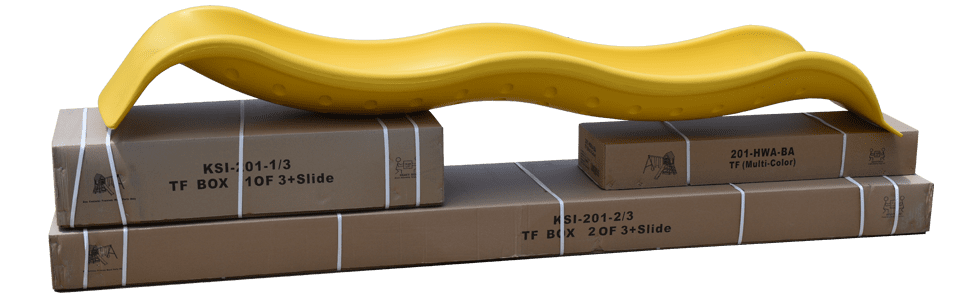 Toucan Fort Swing Set Box Details