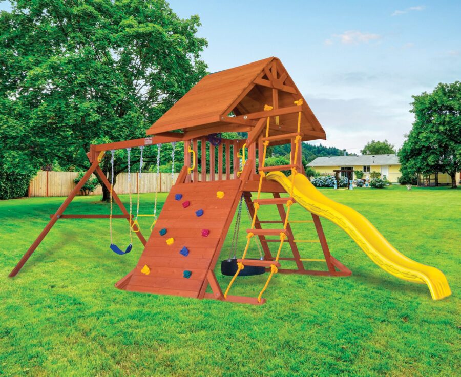 Pg 24S Toucan Playcenter Wood Roof