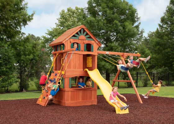 parrot island fort w treehouse and playhouse panels scaled