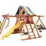 Pg 27S Parrot Island Playcenter XL 4x4 Monkey Bars