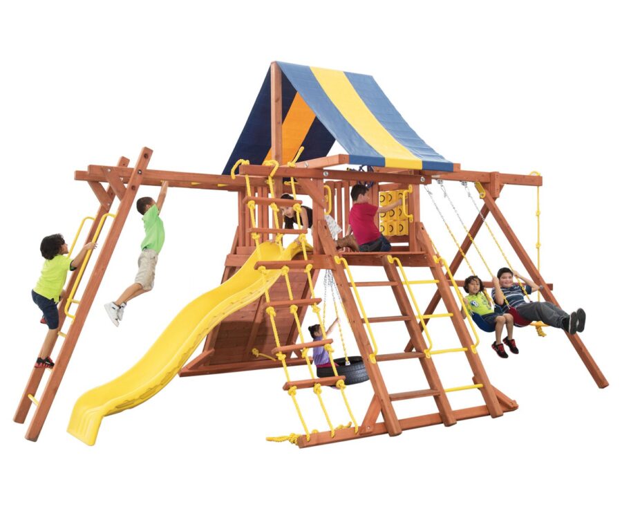 Pg 27S Parrot Island Playcenter XL 4x4 Monkey Bars